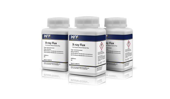 comprar XRF ICP AA Fluxo de tetraborato de lítio Fluxo de raios X Fluxo de fusão de alumínio Fabricação em linha