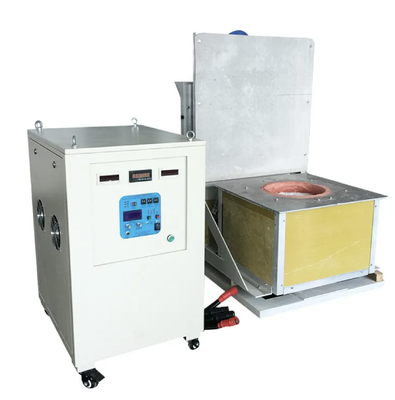 comprar ROHS Máquina de aquecimento por indução Forno de fusão Máquina de fundição por indução 100KW IGBT Fabricação em linha
