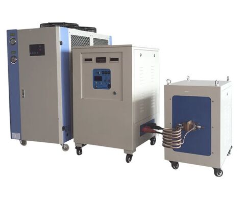 satın al İndüksiyon ısıtma makinesi Metal çubuk ve çubuk için endüksiyon dövme ısıtıcısı Çevrimiçi üretim