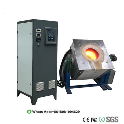 Купить Индукционная плавильная печь мощностью 60 кВт Индукционная металлоплавильная печь мощностью 10 кГц Производство в сети